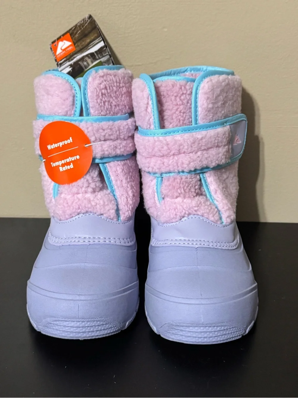 Ozark Trail Pink, Lavender & Aqua Kids Snow Boots